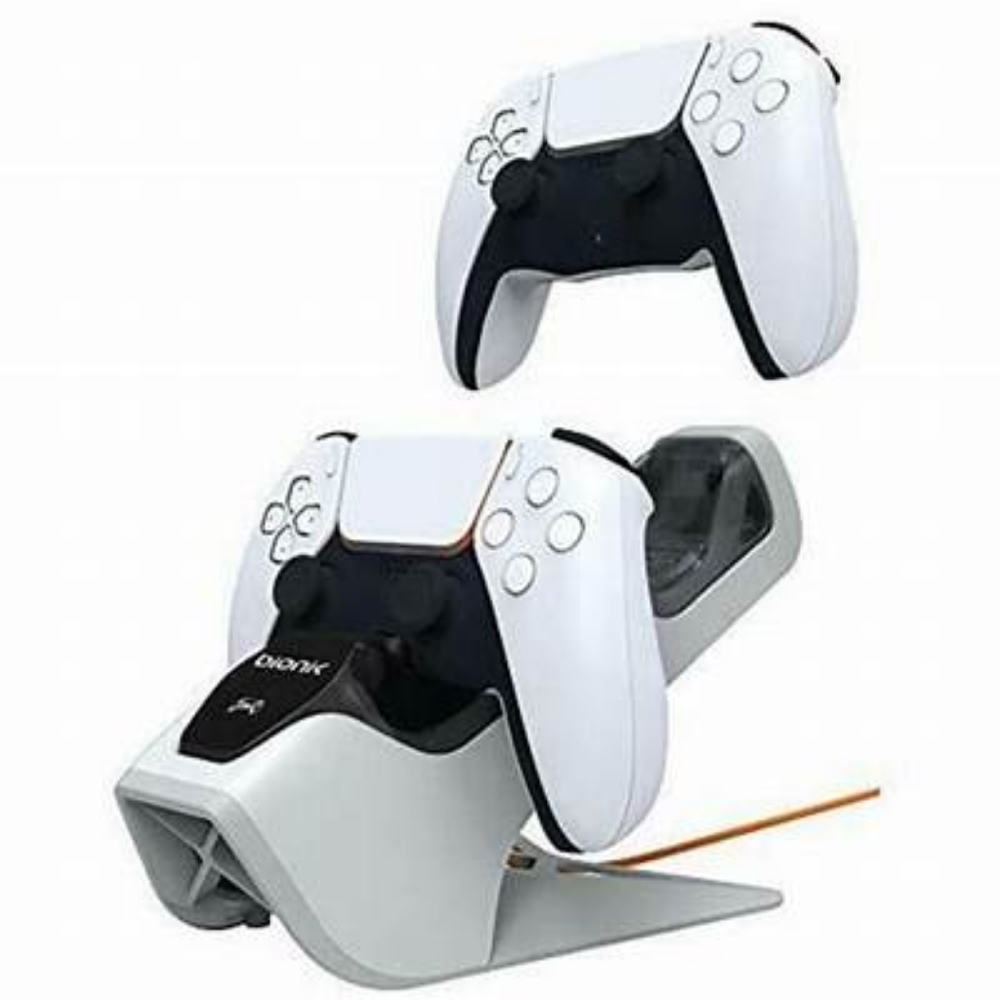 DreamGEAR Power Stand for Ps5 - White/black